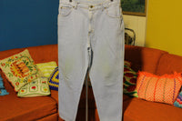 Chic Vintage 90's 80's High Waisted Acid Washed Jeans.