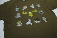 Rocky & Bullwinkle Friends 2007 Promo Cartoon T-Shirt