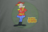 Dudley Do Right Vintage 90's Rocky Bullwinkle Friends Crewneck Promo Sweatshirt