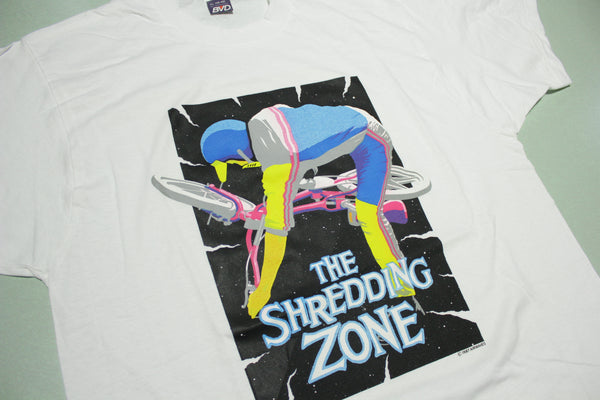 The Shredding Zone 1987 Airwaves Vintage 80's BMX T-Shirt