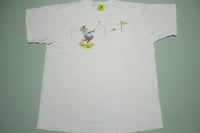 Duck Head USA Chunked Golf Shot Vintage 90's 1993 Single Stitch T-Shirt