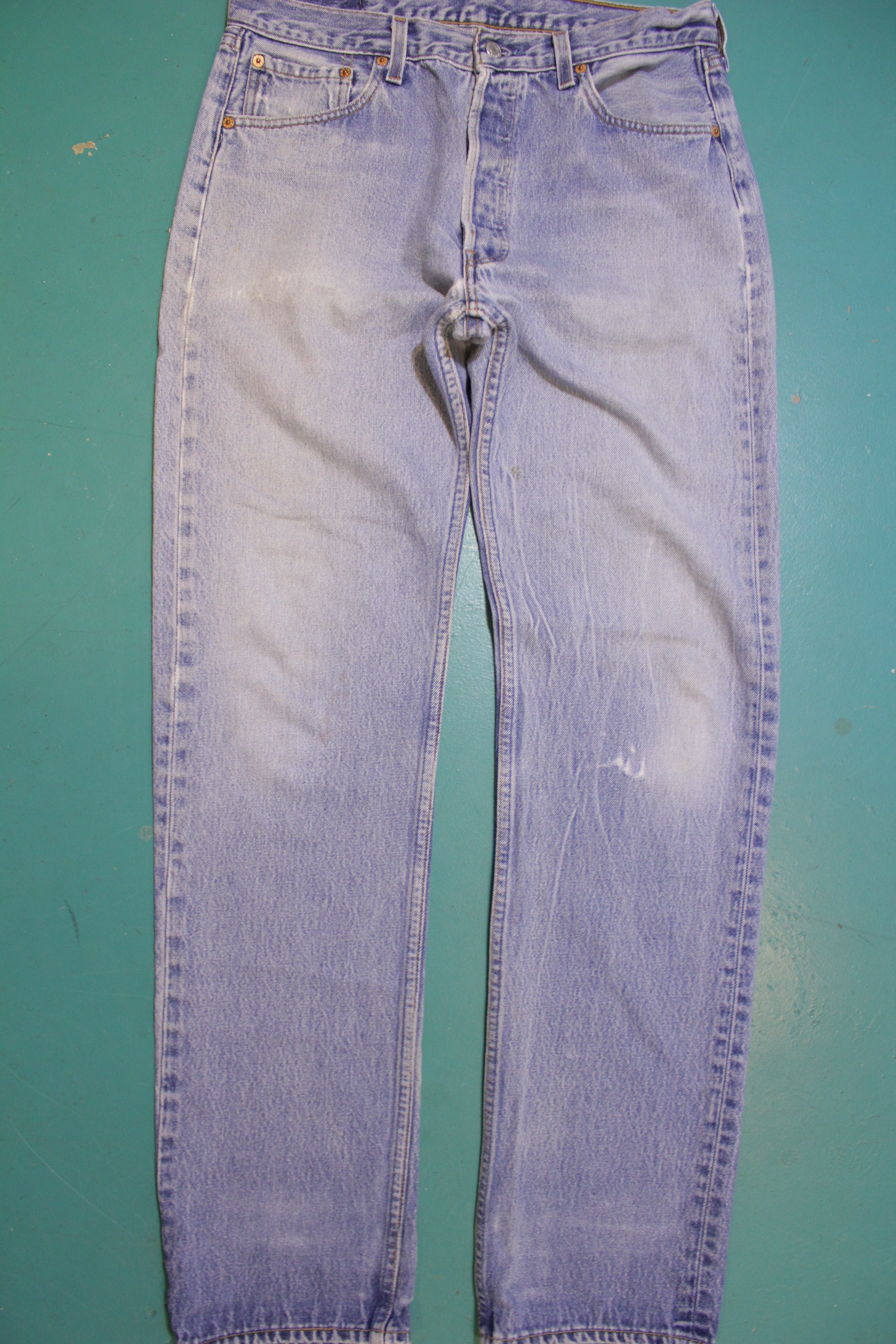 90s Levis 501 Button Fly Jeans. Vintage Grunge Punk Made in USA