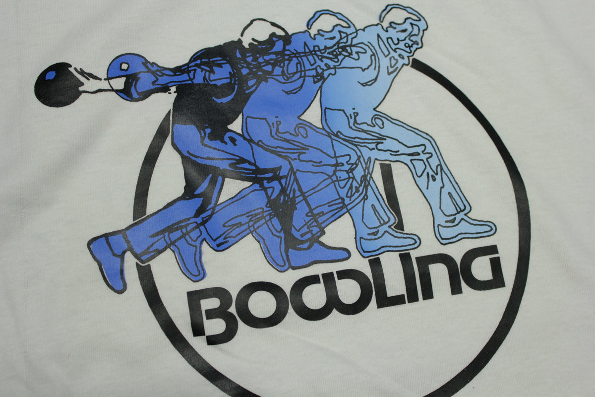 Bowling Vintage Intellevision 1979 Made in USA Single Stitch T-Shirt