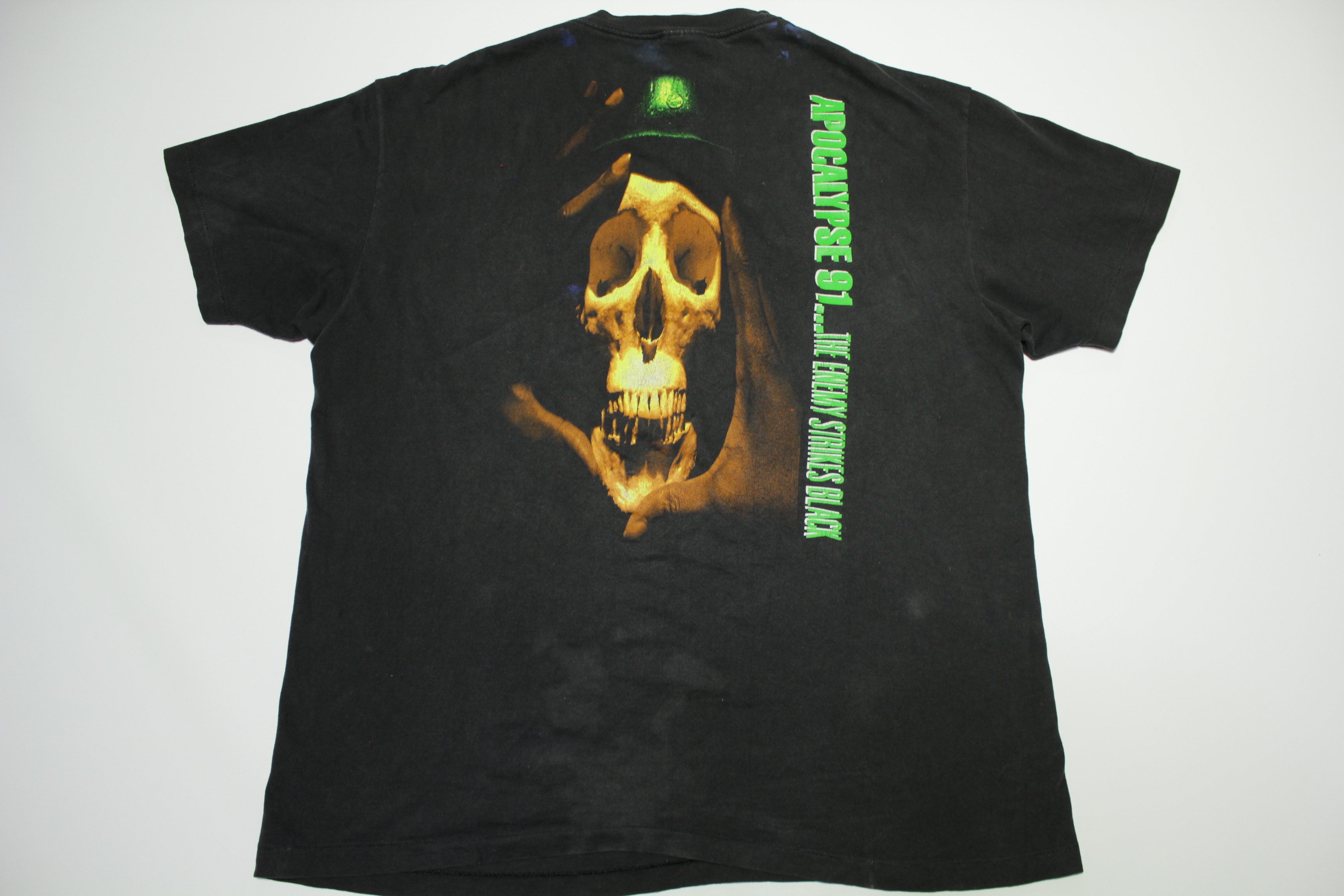 Public Enemy 1991 Apocalypse Def Jam Asiatic Vintage 90's Enemy