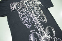 Leslie Arwin 1978 Vintage 80's Skeleton Anatomy Bones USA T-Shirt