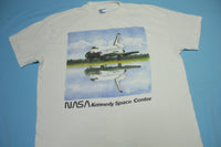 Nasa Kennedy Space Center Vintage 90's Shuttle Landing Single Stitch USA T-Shirt