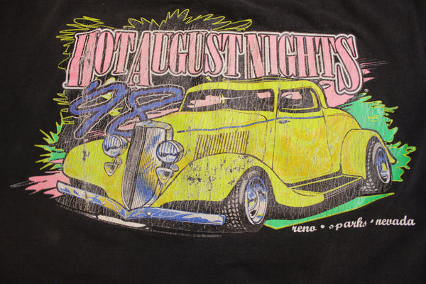 Hot August Nights 1998 90's Vintage Car Show Reno Nevada T-Shirt