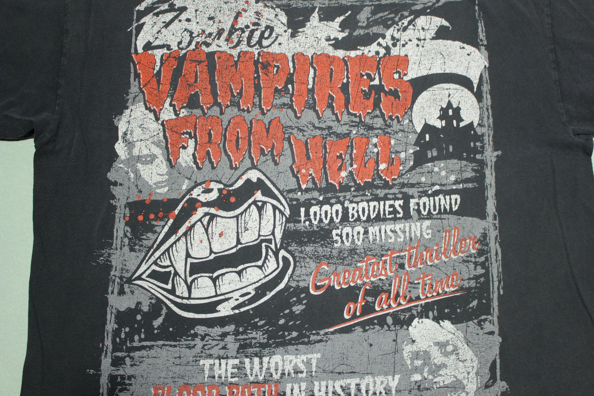 Zombies From Hell Vintage Movie Promo T-Shirt