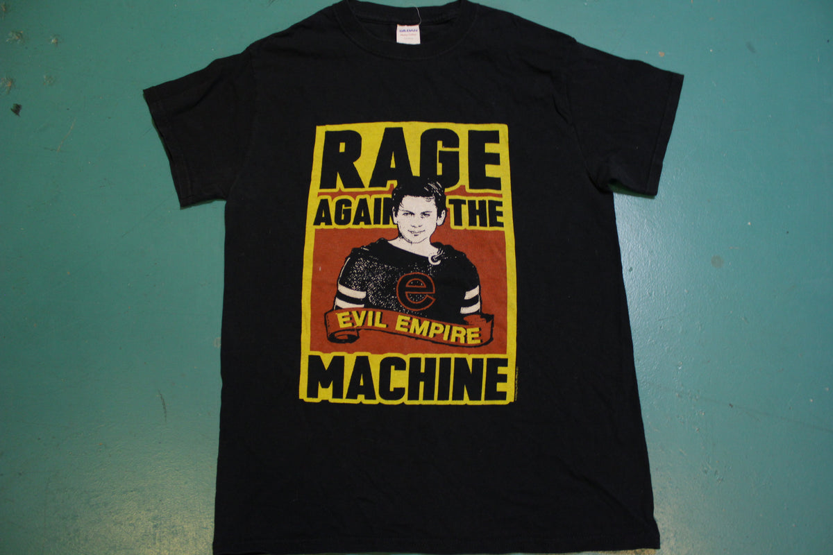 Rage Against The Machine Evil Empire Black 2014 Concert Shirt