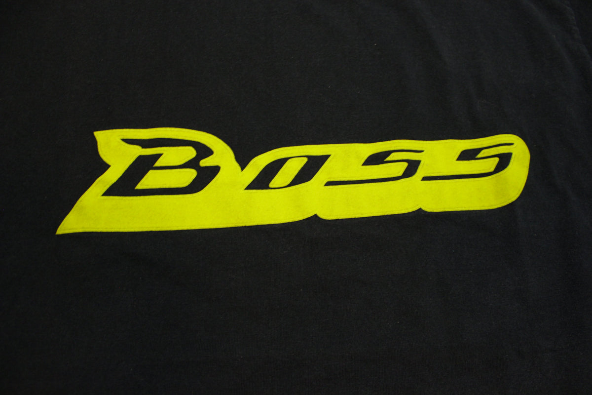 Boss Hugo I.G. Design Made in USA Vintage 90's Big Logo T-Shirt