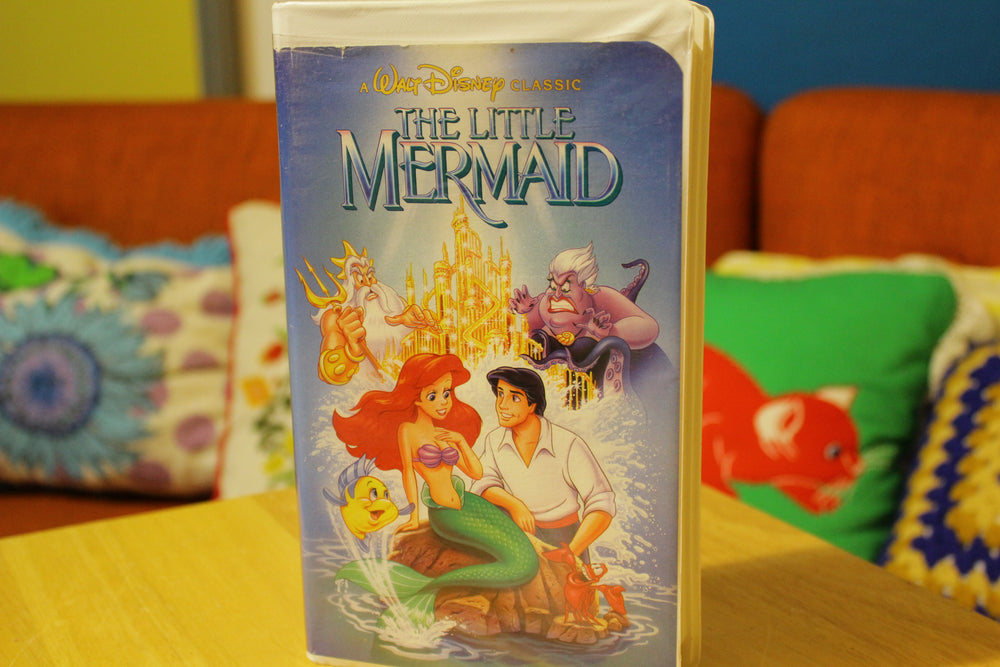 Little outlet Mermaid Black diamond VHS Banned