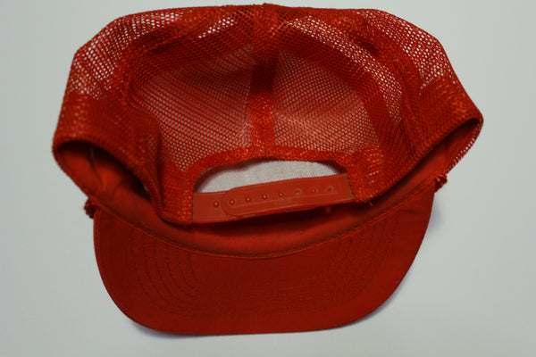 Steel Siding Supply Vintage Foam Mesh 80s Adjustable Back Snapback Hat