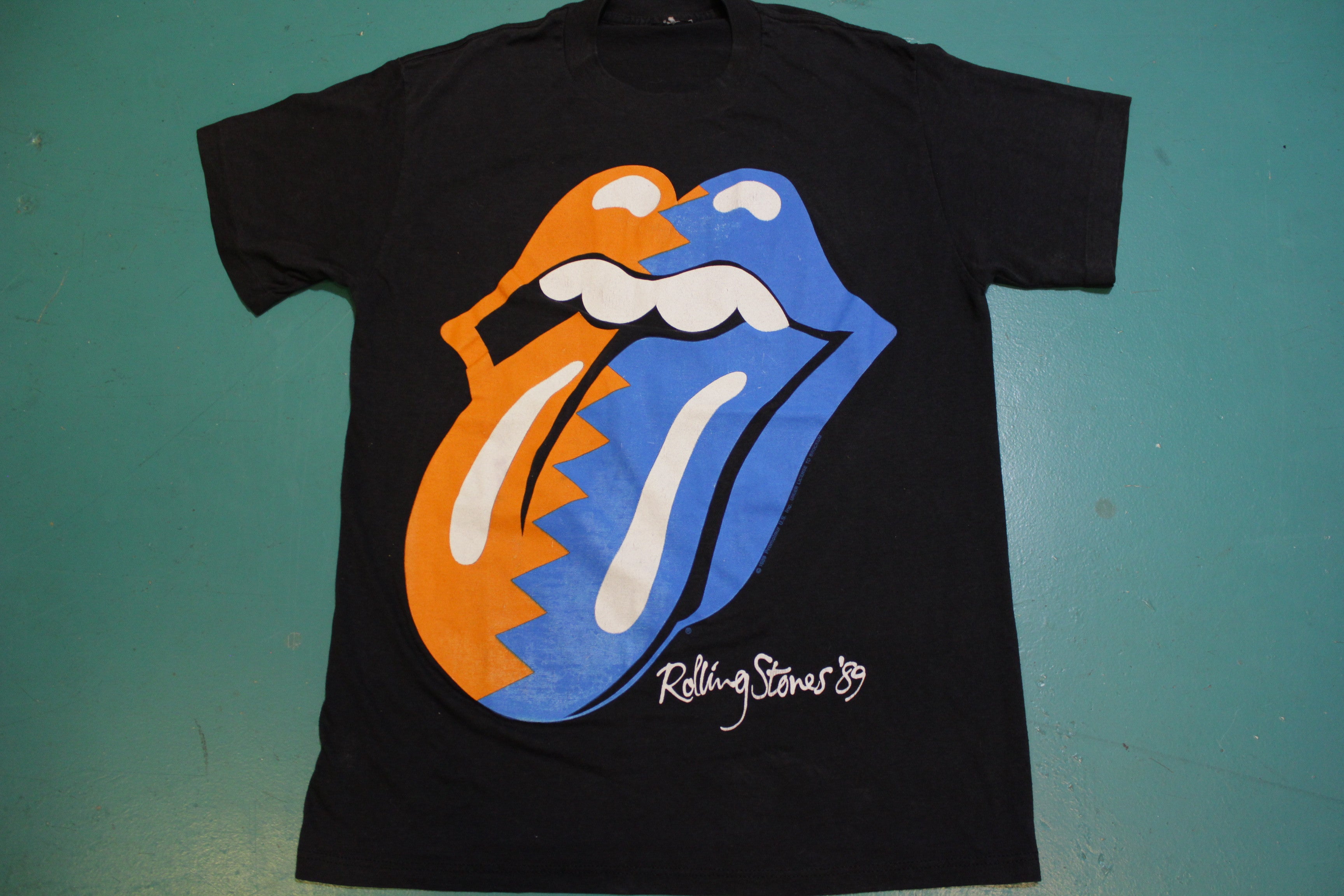 Authentic Vintage 1989 Rolling Stones shops North American Tour T-shirt