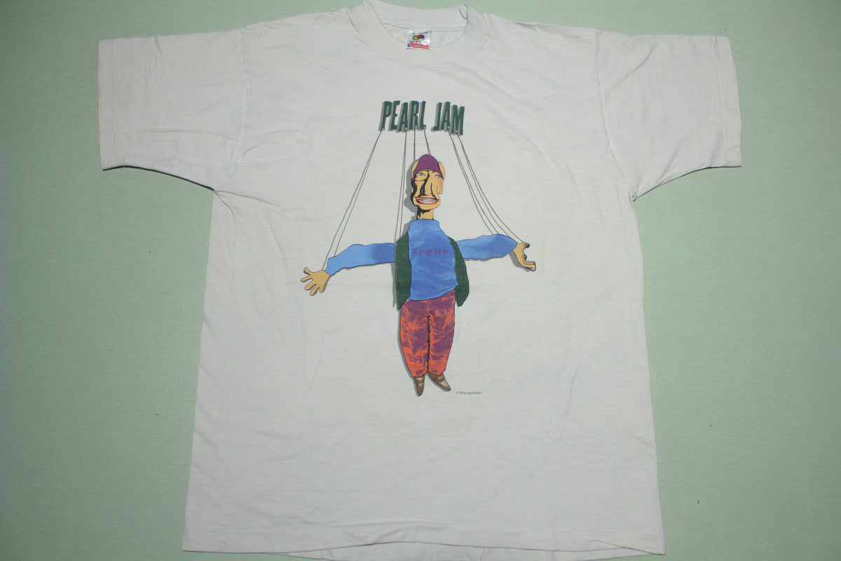 Pearl Jam 1994 String Puppet Marionette Vintage 90's Freak Swallow