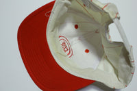 Pre Mix Pinstriped Vintage 80s Adjustable Back Snapback Hat
