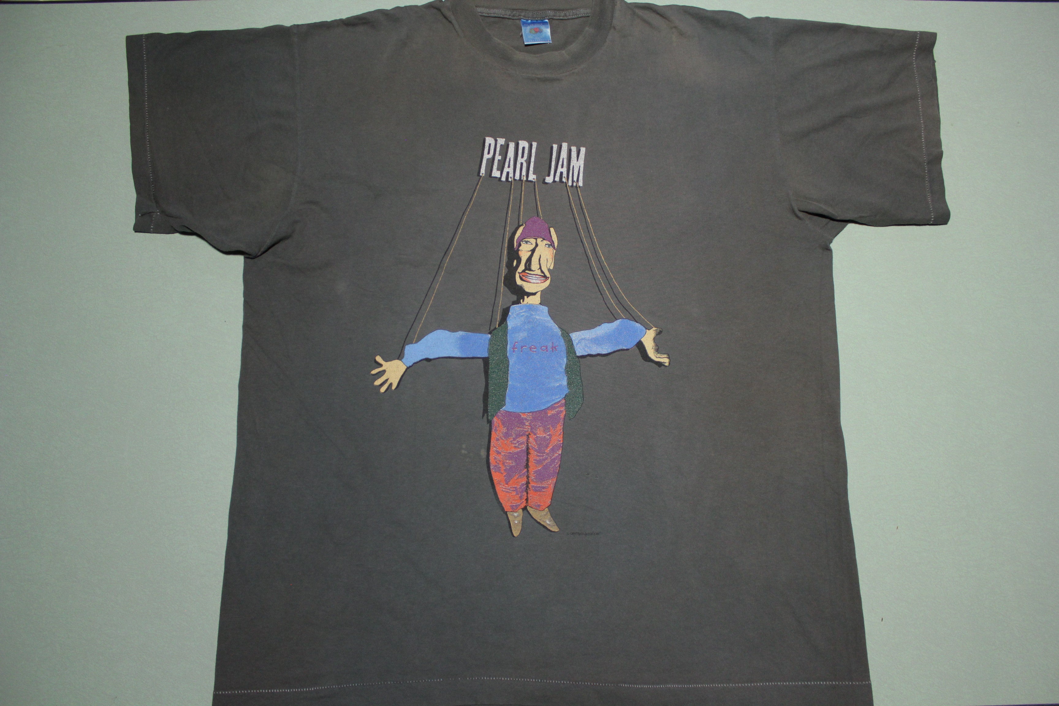 Pearl Jam 1994 String Puppet Marionette Vintage 90's Freak