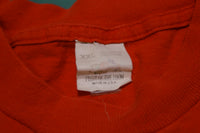 Fruit of the Loom Pocket Blank Red Under Shirt Vintage 80's Single Stitch T-Shirt