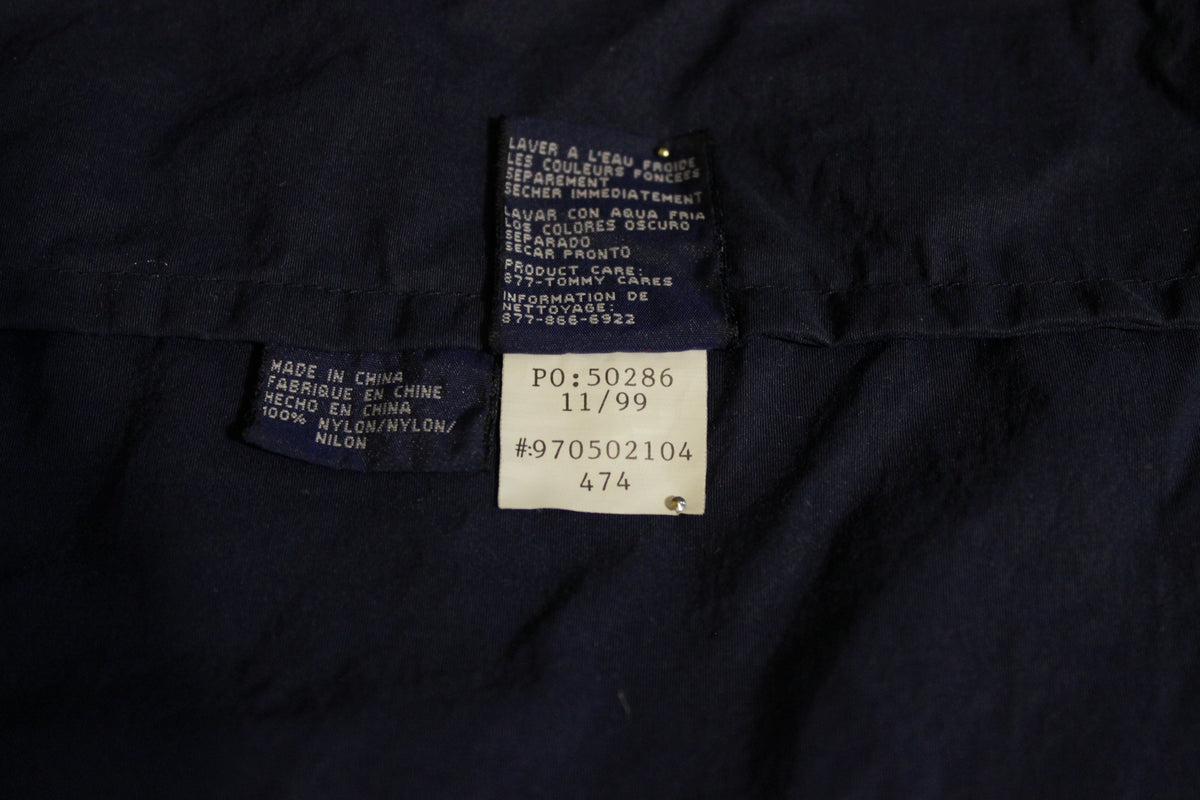 1999 Vintage Tommy Hilfiger Jeans Windbreaker Jacket.  2XL Excellent Shape