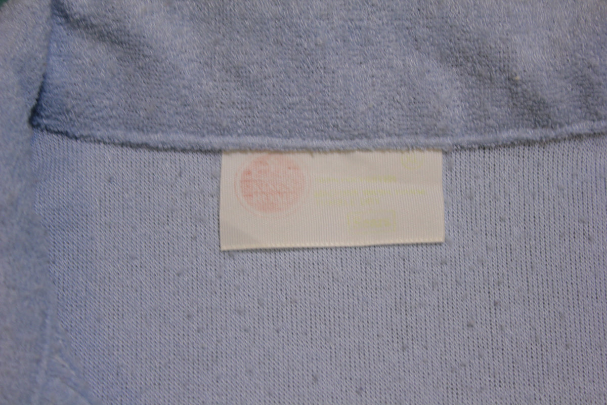 Kings Road Sears Vintage Terry Cloth 70's Tennis Golf Single Stitch Polo Shirt