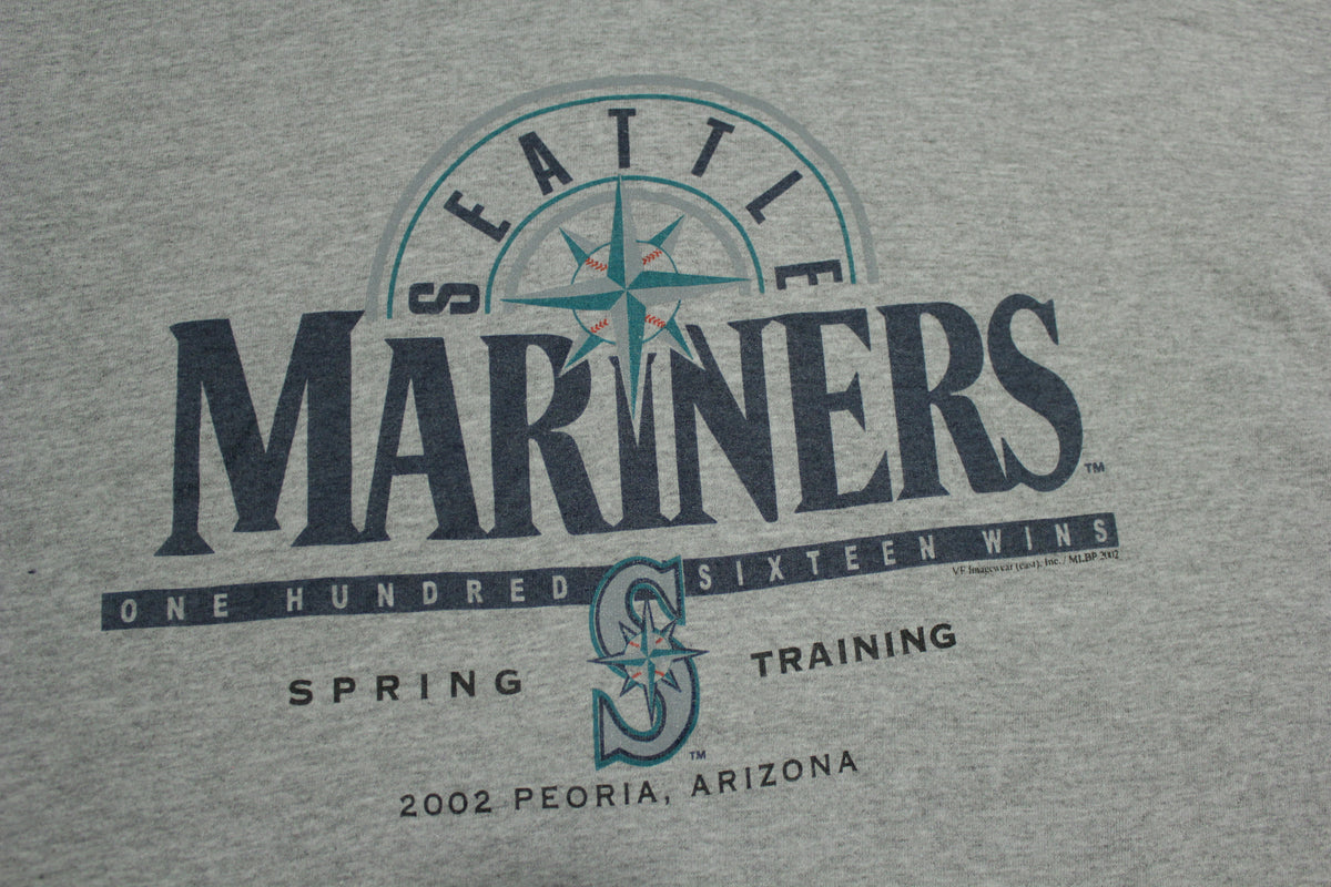Seattle Mariners 2002 Peoria Arizona Spring Training Baseball T-Shirt