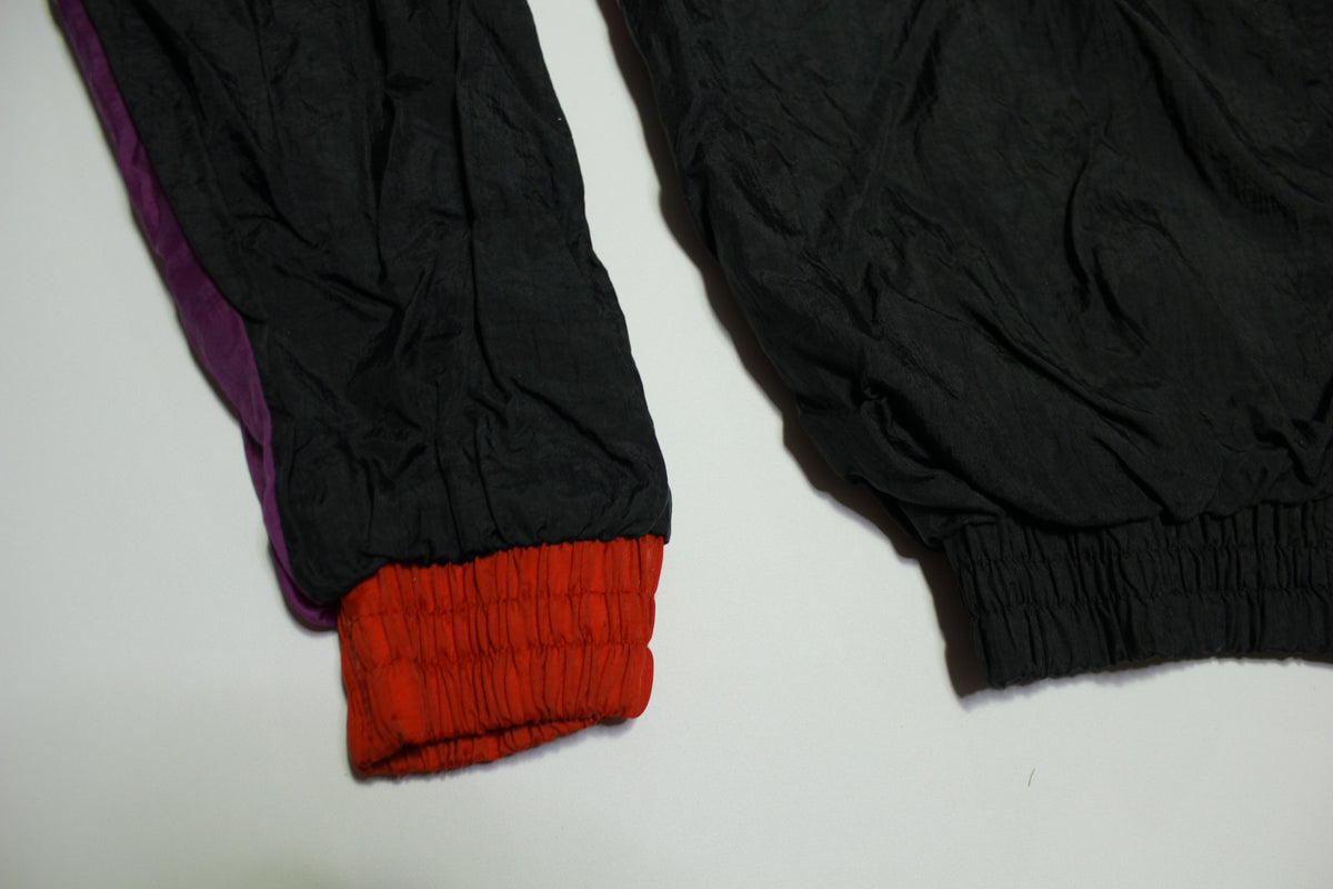 Voit Equipment Vintage 80's Color Block Vibrant Windbreaker Jacket