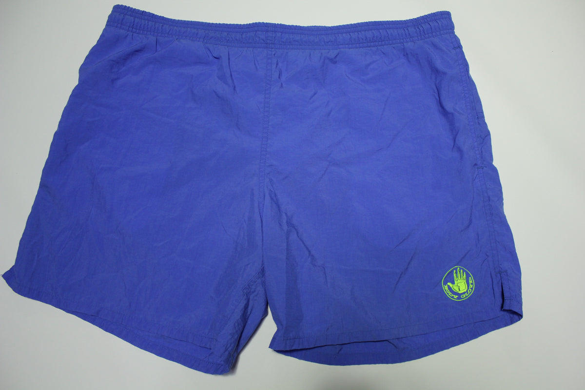 Body Glove Vintage 90's Elastic Waist Swimming Trunk Summer Beach Shorts