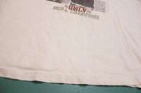 UNLV Rebels 1990 NCAA Champions VS Duke 103-73 Headline Single Stitch T-Shirt