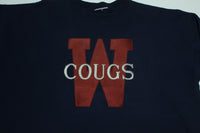 WSU Washington State Cougars Vintage 90's Cougs Patch Sweatshirt