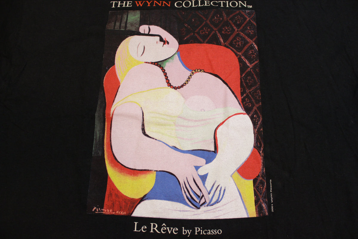 Pablo Picasso Le Reve 2001 Wynn Collection Vegas Vintage Fine Art T-Shirt