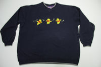 Winnie The Pooh Disney Jerry Leigh 100 Acre Collection Vintage 90's Sweatshirt