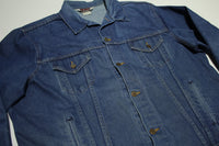 Big Mac Denim 4 Pocket Vintage 80's Trucker Blue Jean Work Jacket