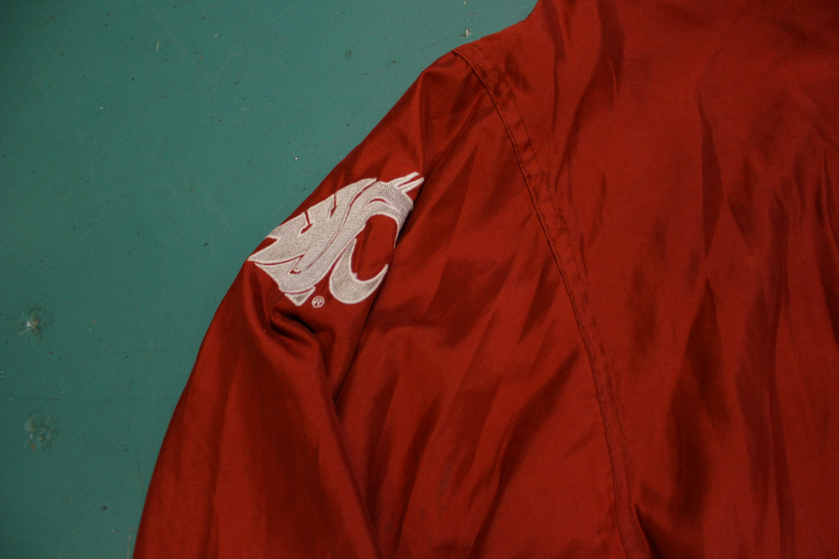 Washington State Cougars WSU Reebok Vintage 90s Pullover Windbreaker Jacket