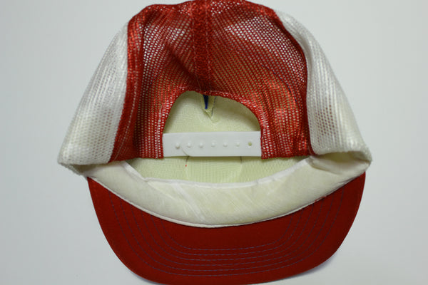 Mickey Mouse Walt Disney Productions Vintage Foam Mesh 80s Adjustable Back Snapback Hat