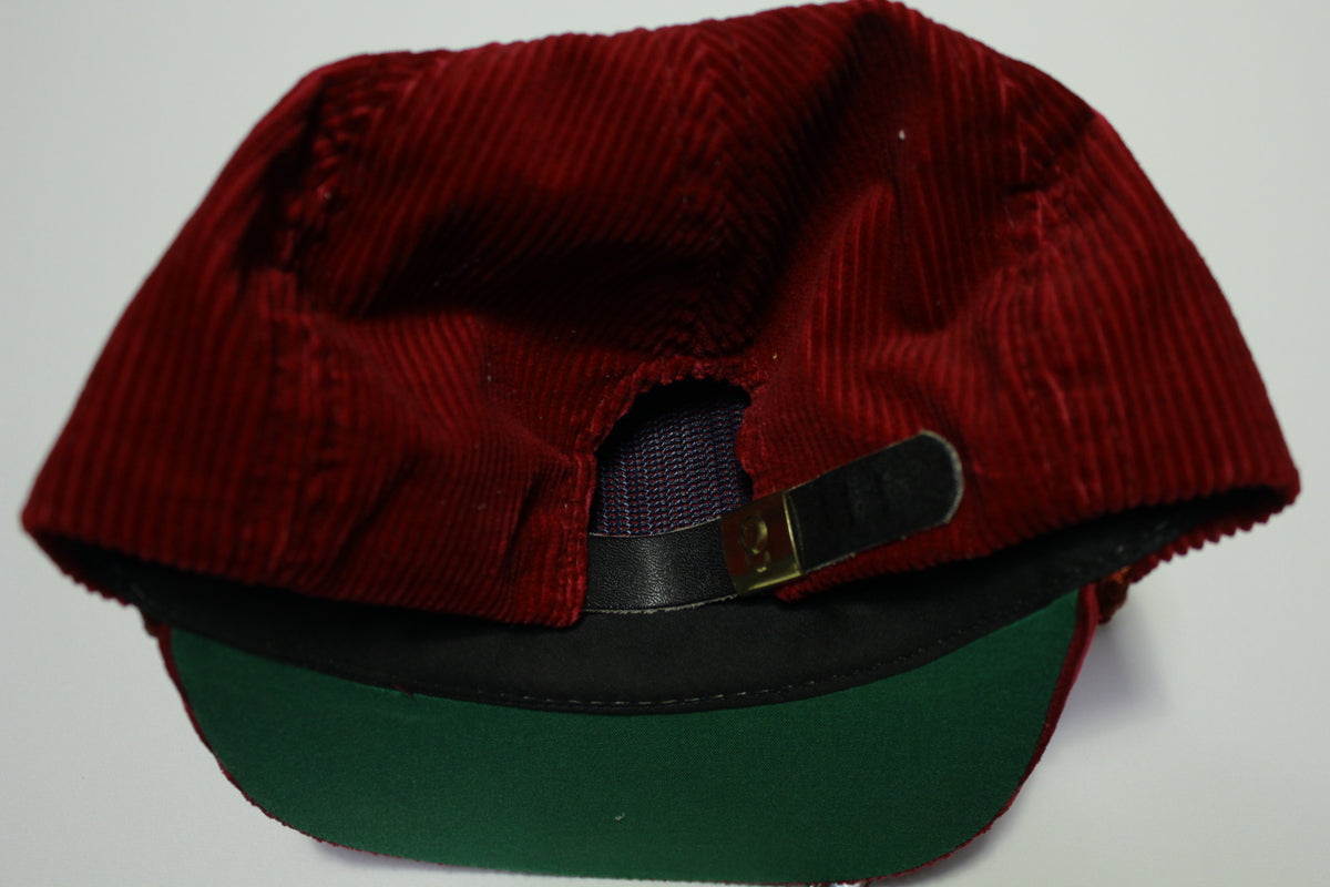 Rocking R Hat Rocking R Bar Bozeman Montana Vintage Corduroy 80s Adjustable Back Sna ...