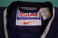 Dallas Cowboys Pro Line V-Neck Nike Vintage 90s Pullover Windbreaker Jacket