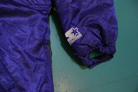 Seattle Seahawks 90s Hooded Pullover Puffer Hoodie Starter Vintage Jacket