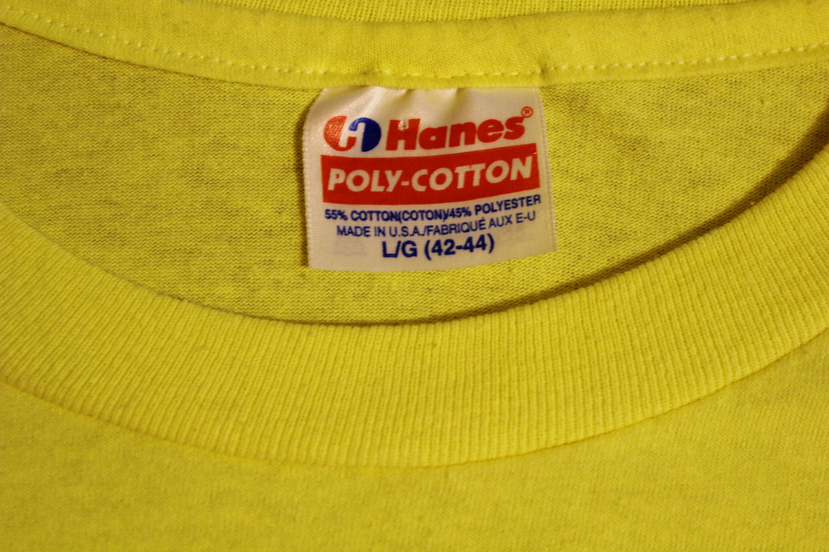 I'm Shipshape Royal Caribbean Vintage 80's T-Shirt. Hanes Poly-Cotton Thin.