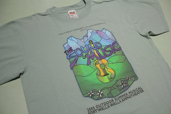 The Sound Of Music Vintage Walla Walla 2000 Musical Theater T-Shirt