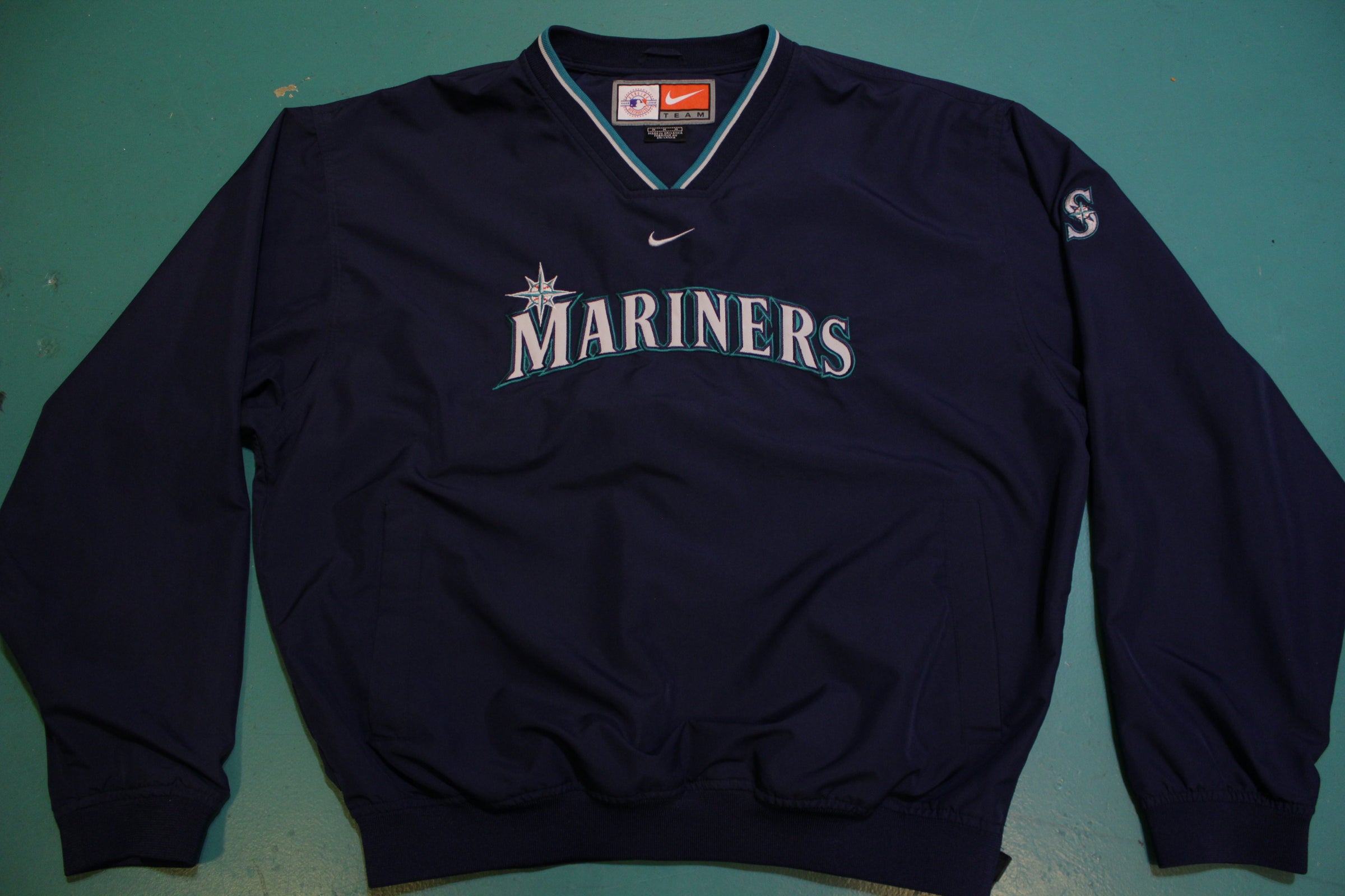 mariners pullover jersey