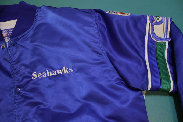 Seattle Seahawks 80's Satin Mint Starter Vintage Jacket
