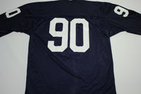 Penn State Nittany Lions #90 Vintage 90's Champion Mesh Distressed Football Jersey