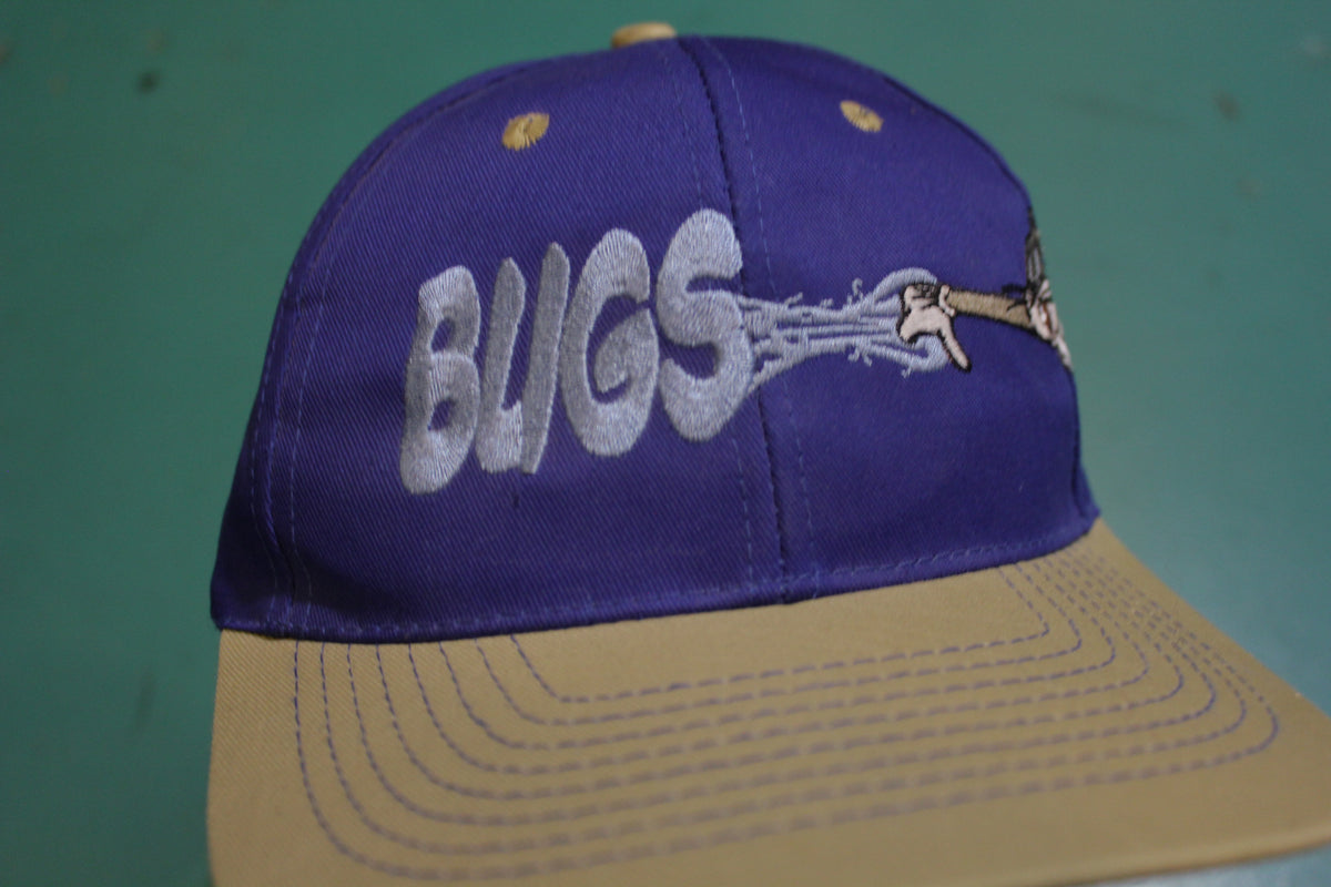 Bugs Bunny Looney Tunes 1995 90s Head Start Vintage Snapback Trucker Cap Hat