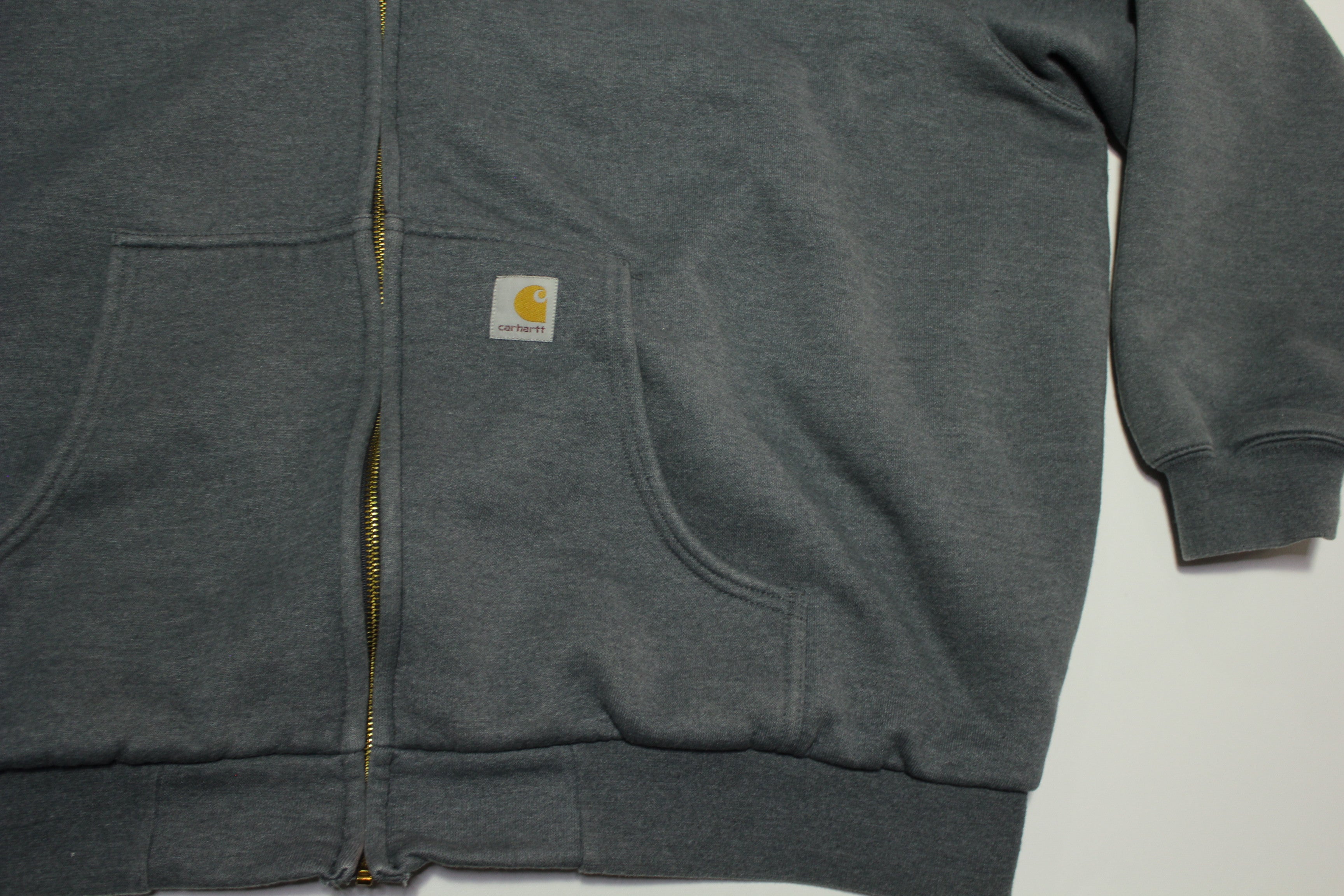 Vintage carhartt discount zip up hoodie