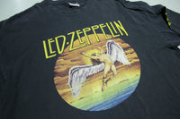 Led Zeppelin 2004 Swan Song Zoso Distressed Long Sleeve T-Shirt