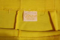 Catalina Made In USA Yellow Vintage Shorts. Women's Size XL