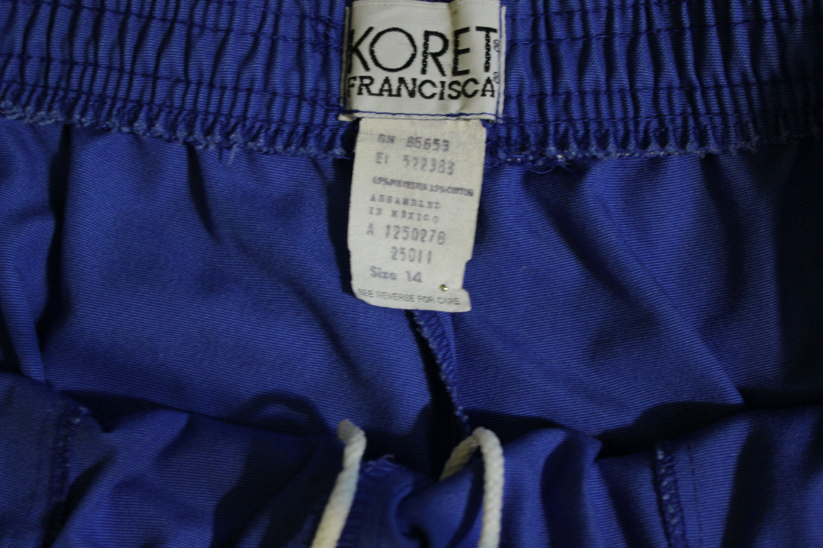 Blue Vintage Koret Francisca Long Shorts. Women's XL 2XL
