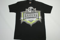 Los Angeles Raiders Vintage 1991 90's Football Single Stitch Made in USA T-Shirt