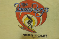 The Beach Boys 1983 World Tour Vintage Screen Stars Single Stitch 80's T-Shirt