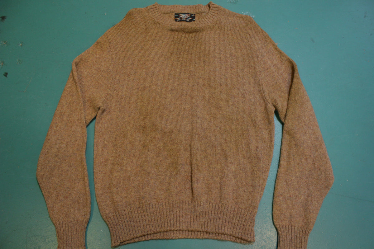 Jantzen Made in USA Wool Black Label Vintage 80's Sweater