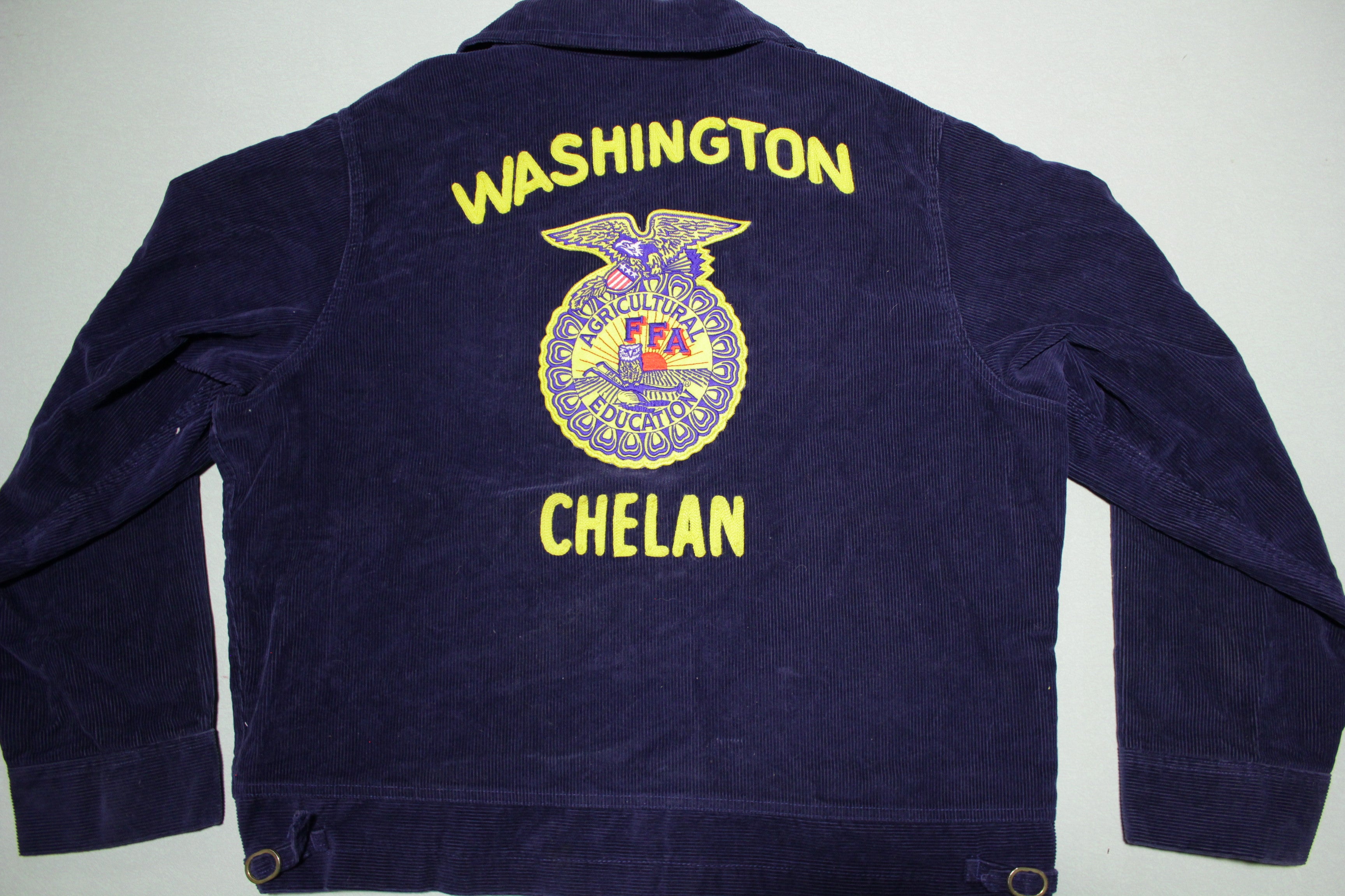 FFA Agricultural Education Vintage Washington Chelan Corduroy Farm